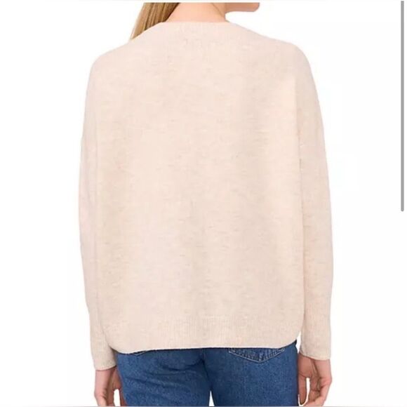 NWT Women's Cream Sweater with 'Good Witch' Design - Picture 2 of 8